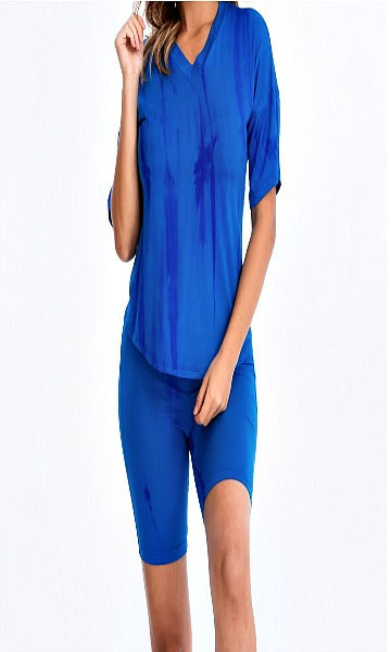 Bleu Short Set
