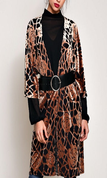 Golden Rose Kimono